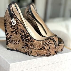 Jimmy Choo wedge 38 great condition